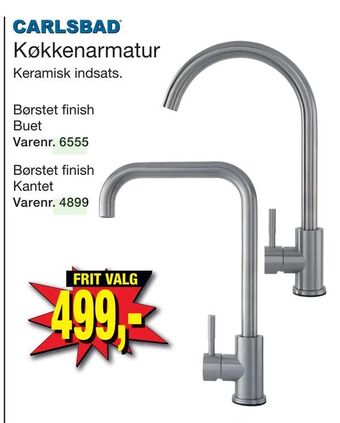 Harald Nyborg Køkkenarmatur tilbud