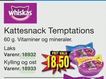 Harald Nyborg Kattesnack Temptations tilbud