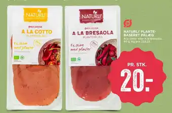 MENY Naturli' pålæg tilbud
