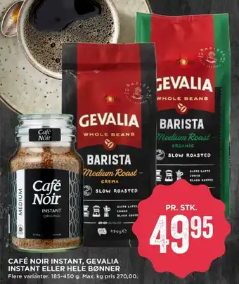 MENY Barista kaffebønner - hele tilbud