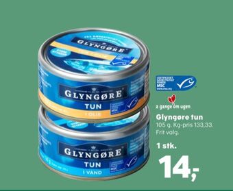 SuperBrugsen Glyngøre tun tilbud