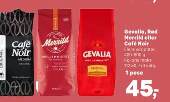 SuperBrugsen Original kaffe formalet tilbud