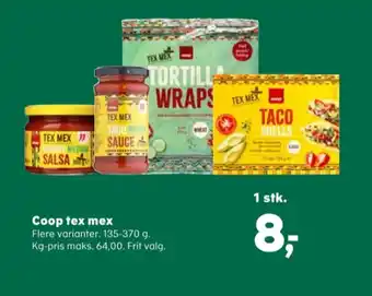 SuperBrugsen Coop taco-skaller tilbud