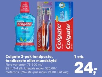 SuperBrugsen Colgate tandpasta tilbud