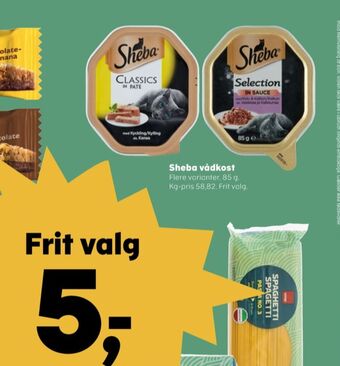 Sheba kattefoder