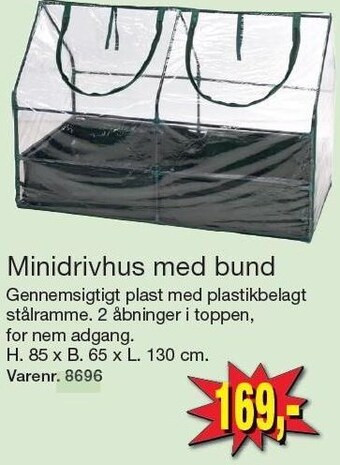 Harald Nyborg Minidrivhus tilbud