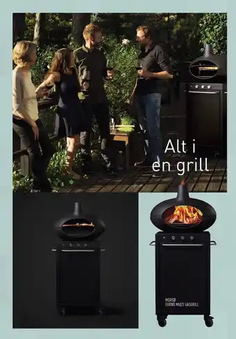 Johannes Fog Morsø forno multi gasgrill tilbud