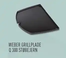 Weber grillplade Q 300 støbejern