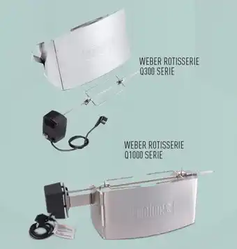 Weber rotisserie Q300 serie el. Q1000 serie