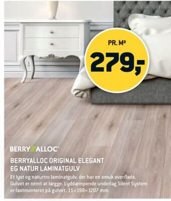 XL-BYG Berry alloc laminatgulv tilbud