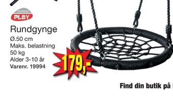Harald Nyborg Nordic play gynge tilbud
