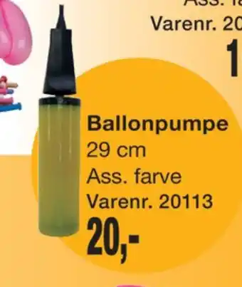Harald Nyborg Home it ballonpumpe tilbud