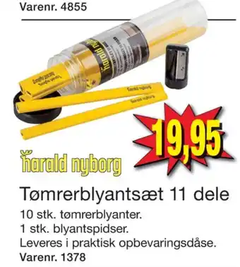 Harald Nyborg Harald nyborg tømrerblyant tilbud