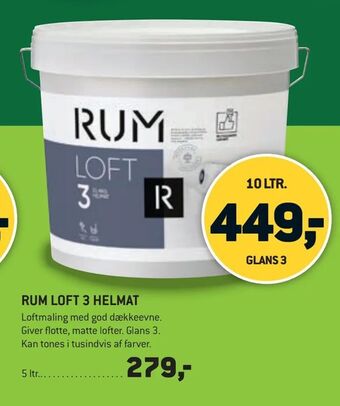 XL-BYG Rum loft 3 helmat tilbud