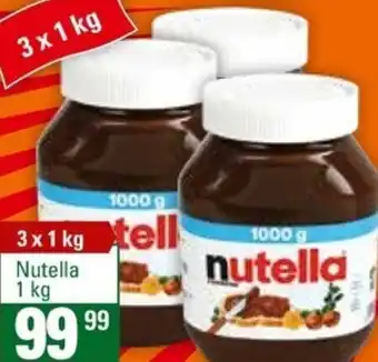 zur Krone Nutella 1 kg tilbud