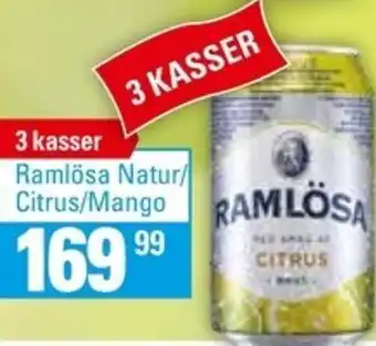 Ramlösa Natur/Citrus/Mango