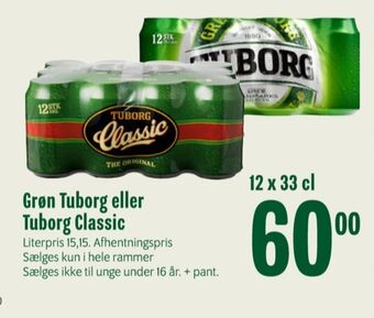 Min Købmand Classic øl tilbud