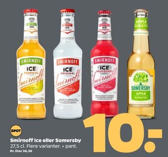 Netto Smirnoff ice rtd-cider tilbud