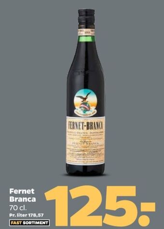 Netto Fernet branca bitter tilbud