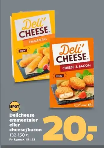 Netto Deli'cheese færdigretter tilbud