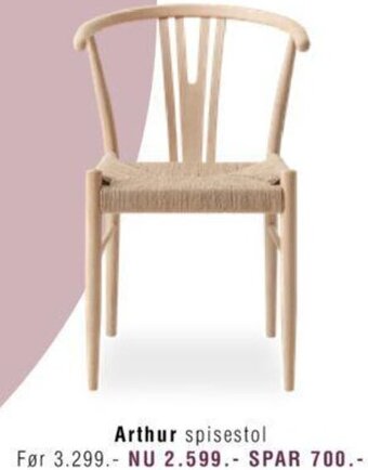 Ilva Arthur Spisestol tilbud