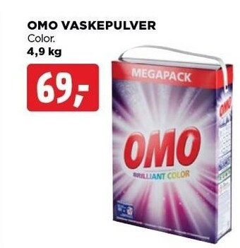 jem & fix OMO vaskepulver tilbud