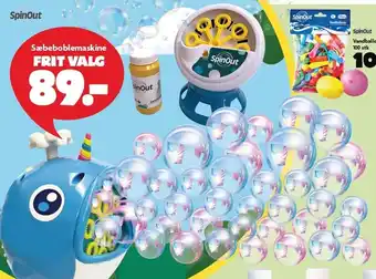 Fætter BR Sæbeboble maskine tilbud