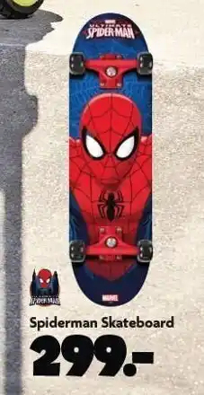 Spiderman skateboard