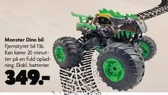 Fætter BR Monster Dino bil tilbud