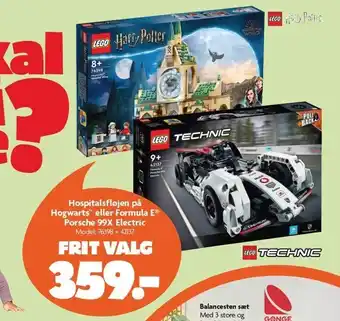 Hospitalsfløjen på Hogwarts el. Formula E Porsche 99X Electric