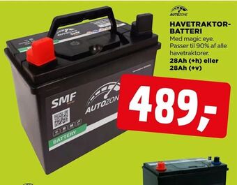 jem & fix Havetraktor- batteri tilbud