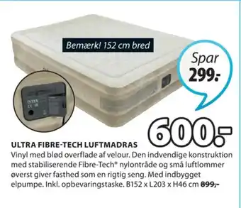 JYSK Jutlandia luftmadras tilbud