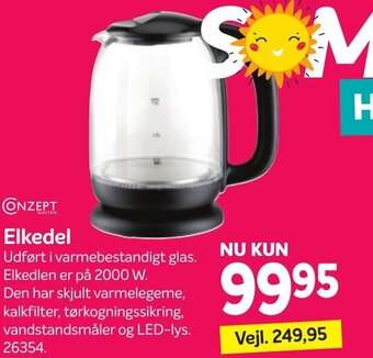 Din Isenkræmmer Elkedel tilbud