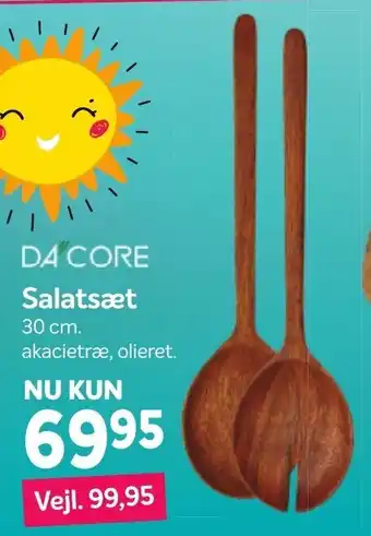 Din Isenkræmmer Da Core Salatsæt 30cm tilbud