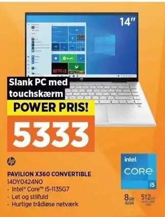 Pavilion x360 convertible