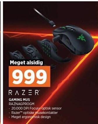 Power GAMING MUS tilbud
