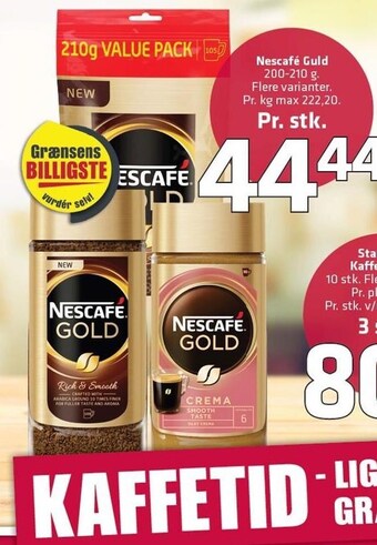 Fleggaard Nescafé guld tilbud