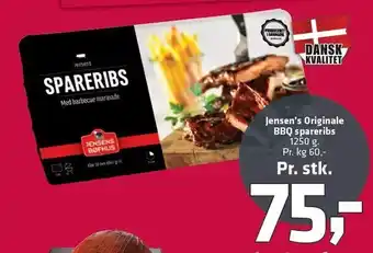 Fleggaard Jensens' originale BBQ spareribs tilbud