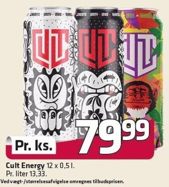 Fleggaard Cult Energy tilbud