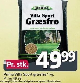 Fleggaard Prima Villa Sport Græsfrø tilbud