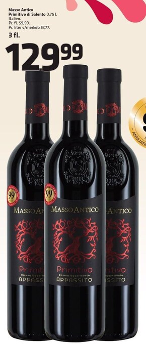Fleggaard Masso Antico Primitivo di Salento tilbud