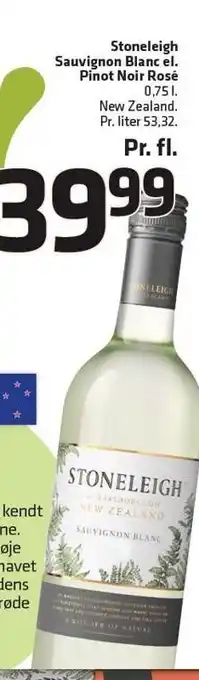 Fleggaard Stoneleigh Sauvignon Blanc el. Pinot Noir Rose tilbud