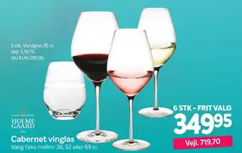 Din Isenkræmmer Cabernet Vinglas tilbud