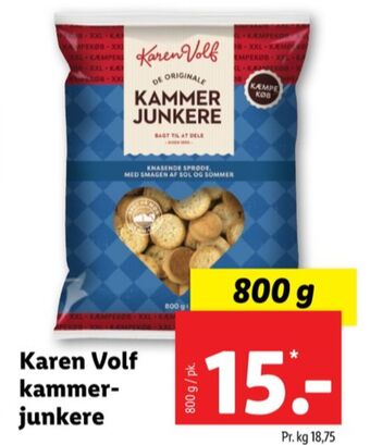 Lidl Karen volf kammerjunkere tilbud