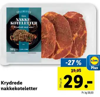 Lidl Grillmester nakkekoteletter tilbud