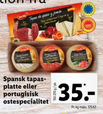 Lidl Sol & mar tapas tilbud