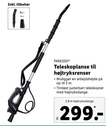 Lidl Parkside højtryksrenser tilbud