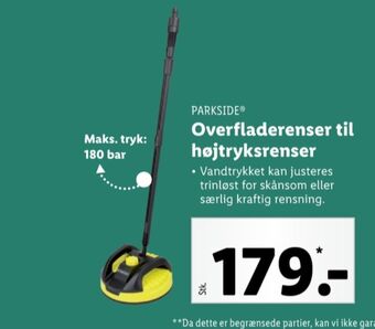Lidl Parkside højtryksrenser tilbud