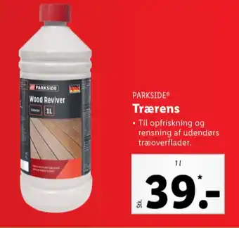 Lidl Parkside trærens tilbud