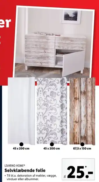 Lidl Geko selvklæbende folie tilbud